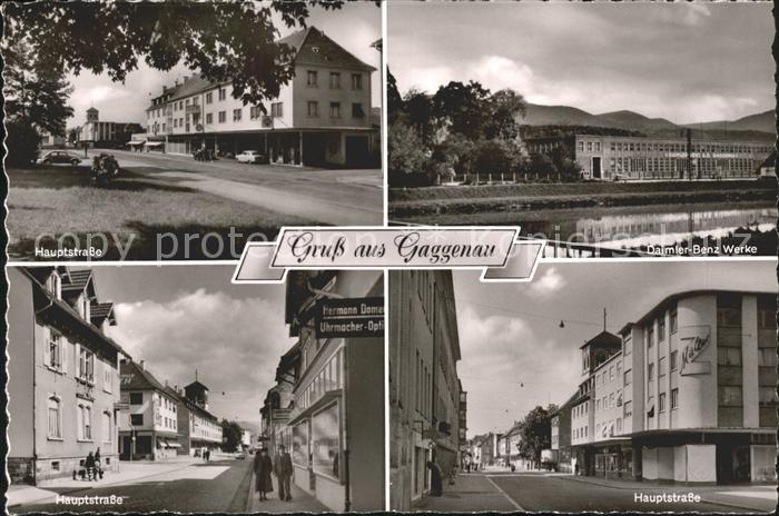 Gaggenau Hauptstrasse Daimler-Benz-Werke