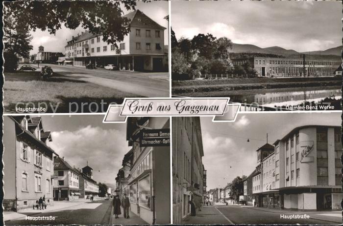 Gaggenau Hauptstrasse Daimler-Benz-Werke