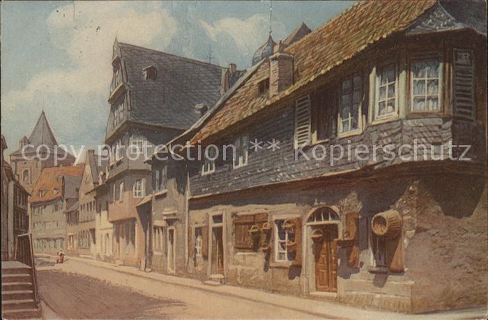 Meisenheim Glan Altertuemliche Haeuser Unterstrasse