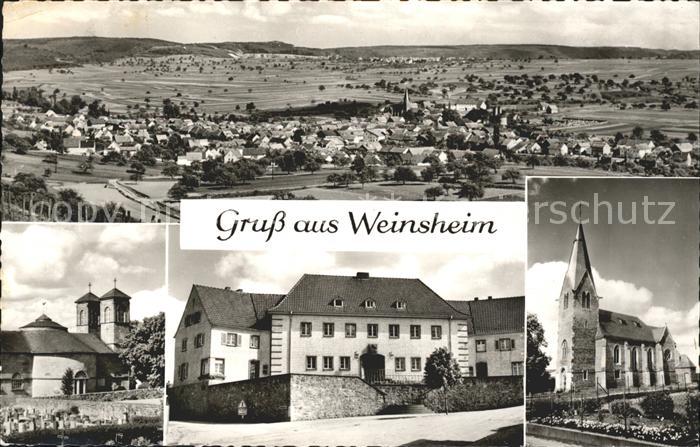 Weinsheim Bad Kreuznach Kirche Teilansichten