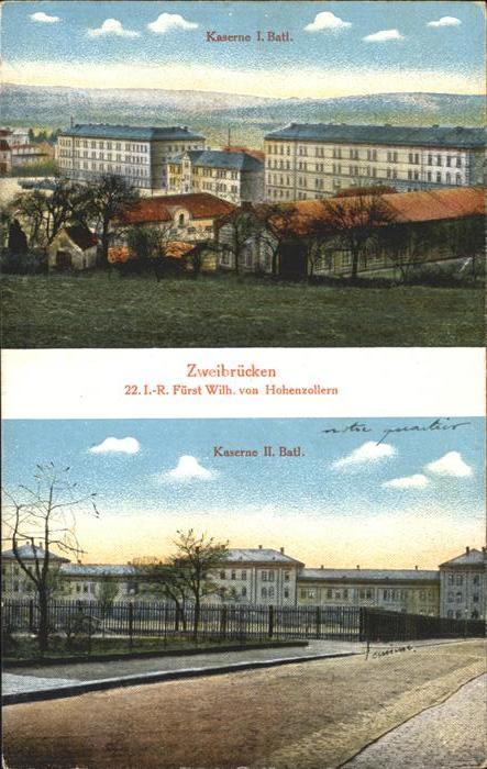 Zweibruecken Kaserne I Batl. II Batl.