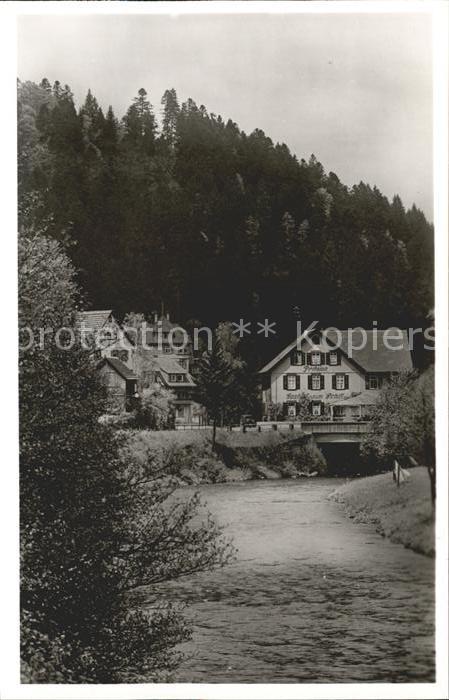 Schoenmuenzach Gasthof zum Schiff