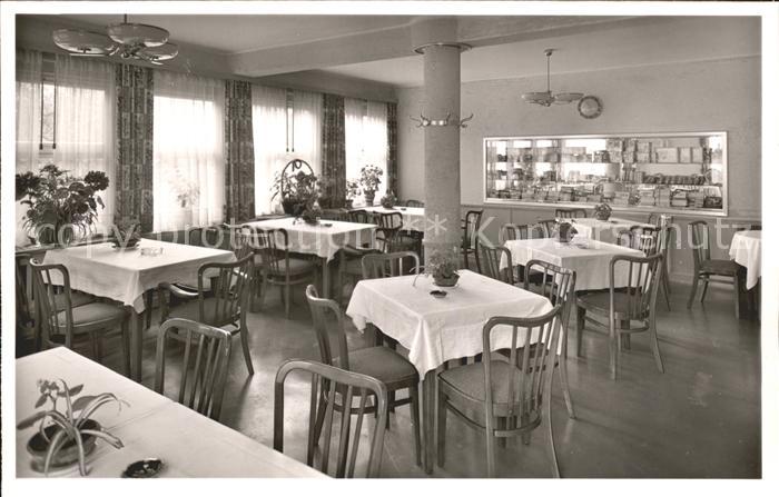 Schoenmuenzach Kaffe-Pension Carola Speisesaal