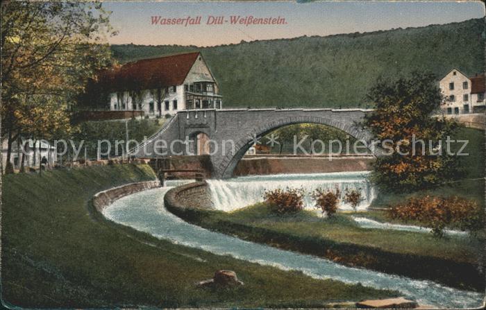 Dill Hunsrueck Wasserfall Weissenstein