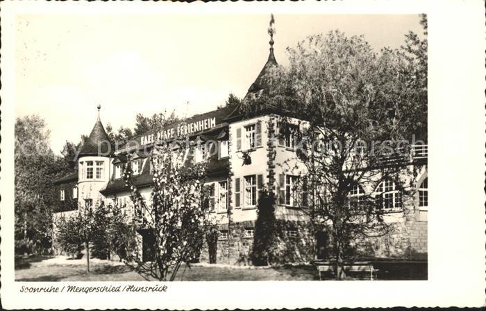 Mengerschied Soonruhe Ferienhiem