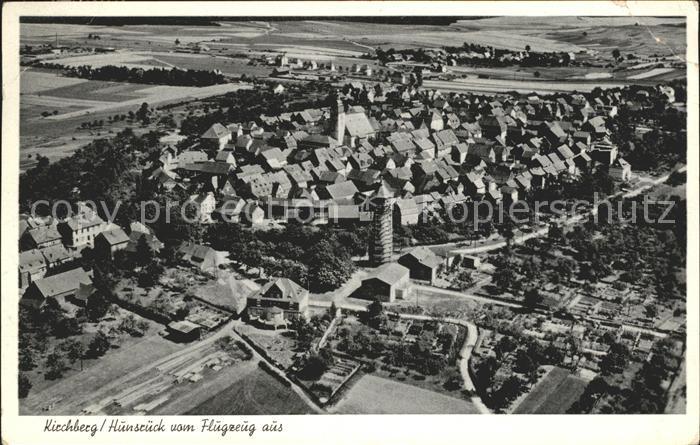 Kirchberg Hunsrueck Fliegeraufnahme
