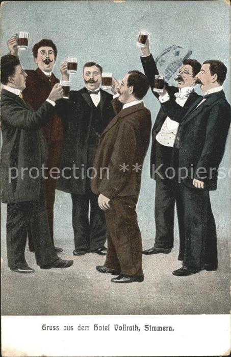 Simmern Hunsrueck Hotel Vollrath Bier Maenner
