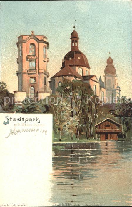 MANNHEIM BW Stadtpark Sternwarte