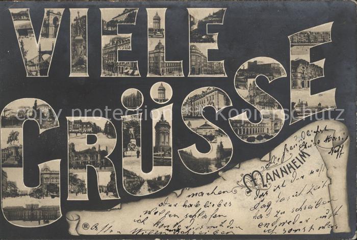 MANNHEIM BW Teilansichten