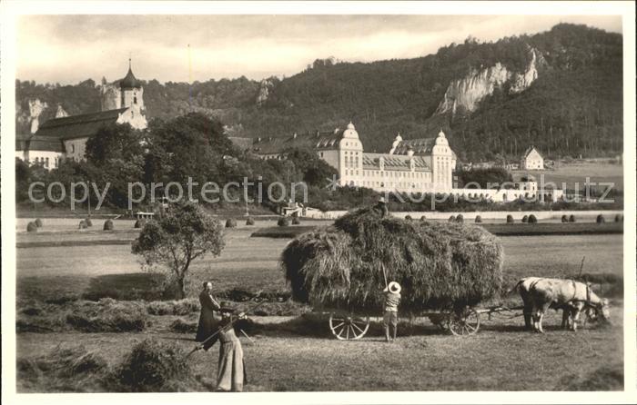 Beuron Donautal Erzabtei Heuernte