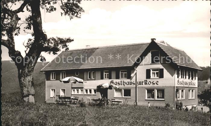 Schoenmuenzach Gasthof Pension zur Rose