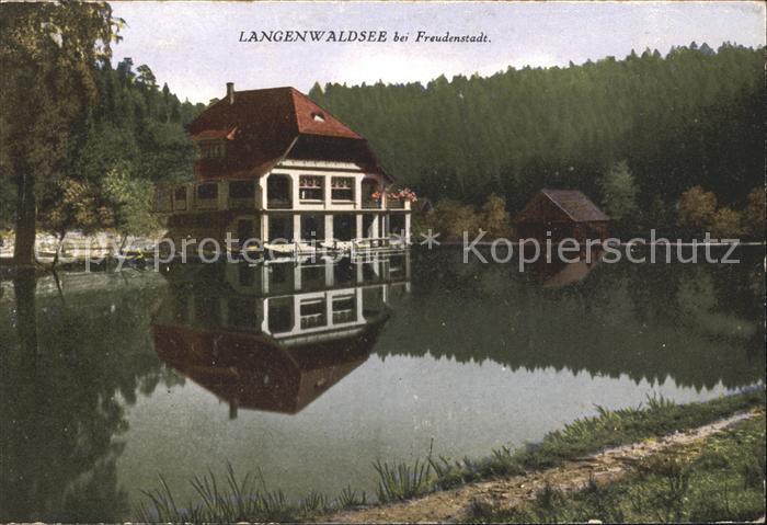 FREUDENSTADT BW Langenwaldsee Haus