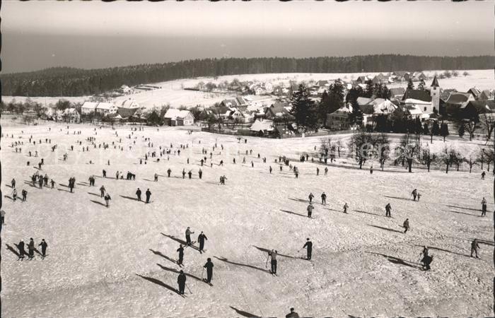 Dobel Schwarzwald Skifahrer