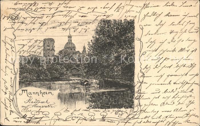 MANNHEIM BW Stadtpark Sternwarte