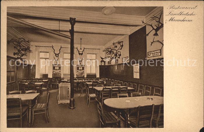 MANNHEIM BW Restaurant Landkutsche