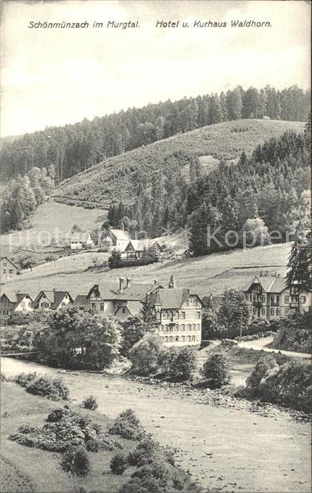 Schoenmuenzach Hotel Kurhaus Waldhorn