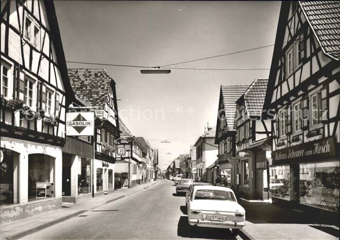 Kandel Pfalz Hauptstrasse Autos