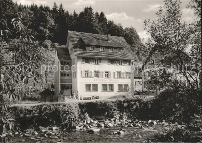 Schoenmuenzach Pension Gaiser