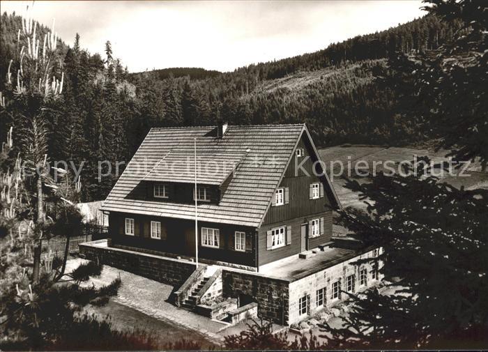 Hinterlangenbach Baiersbronn Waldarbeitsschule