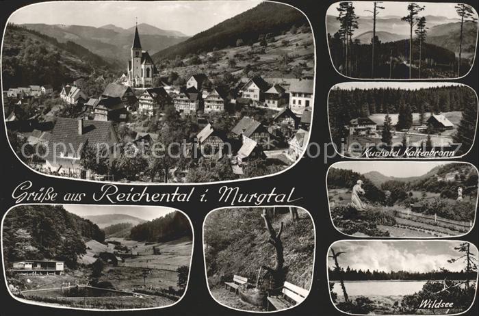 Reichental Kurhotel Kaltenbronn Wildsee Teilansichten