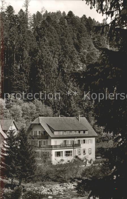 Schoenmuenzach Hotel Pension Klumpp