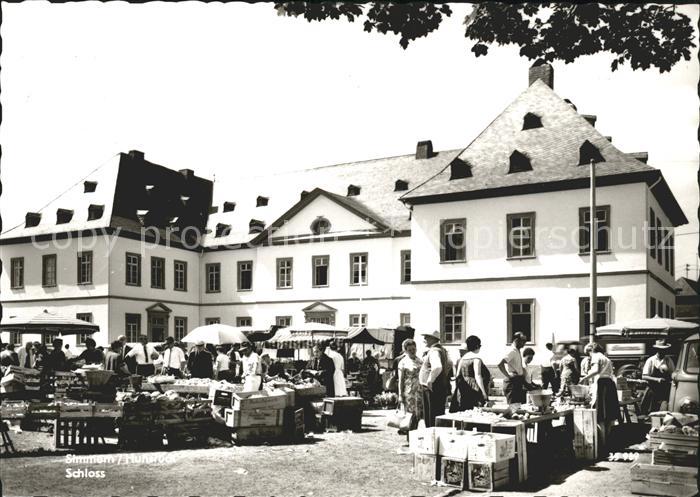 Simmern Hunsrueck Schloss Markt