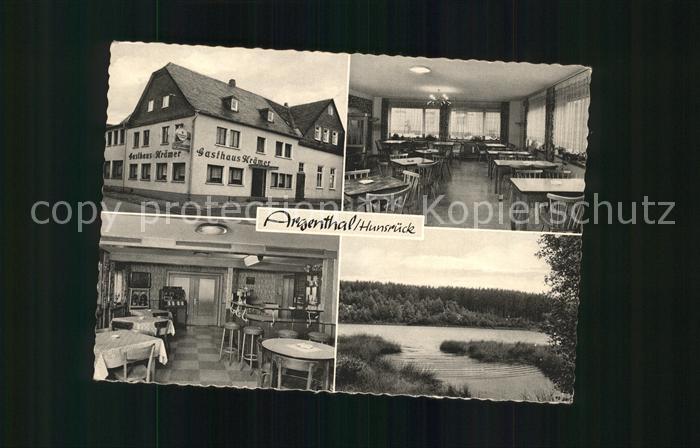 Argenthal Gaststaette Kraemer Waldsee