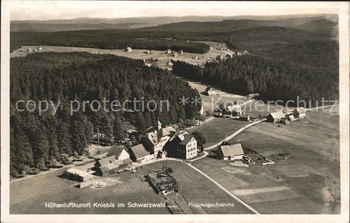 Kniebis Freudenstadt Fliegeraufnahme