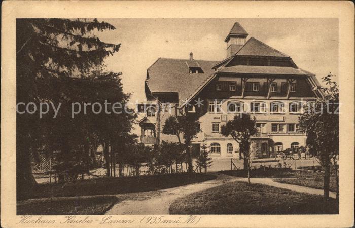 Lamm Kniebis Kurhaus