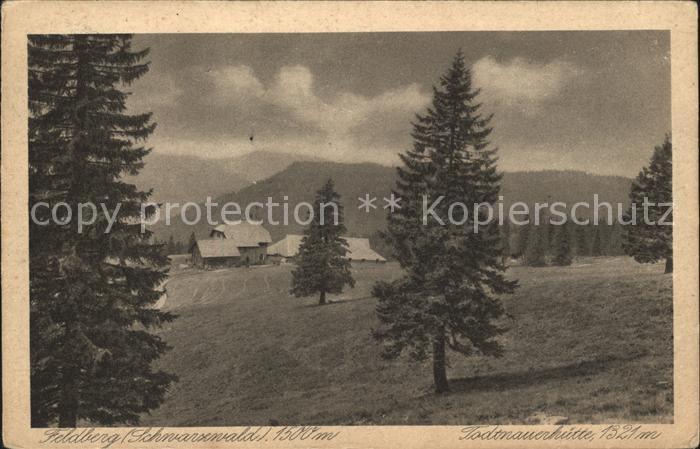 Feldberg Schwarzwald Todtnauerhuette