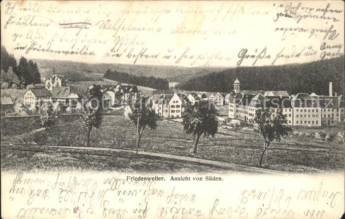 Friedenweiler Ansicht von Sueden