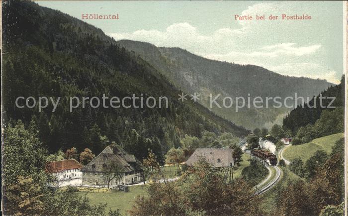 Hoellental Schwarzwald Partie bei der Posthalde