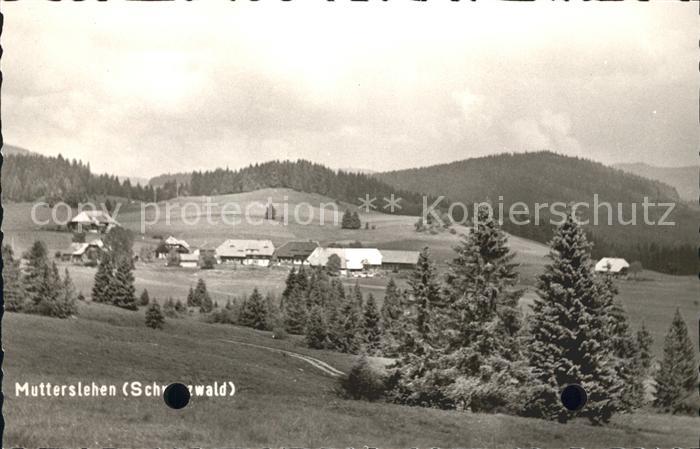 Mutterslehen Schwarzwald Landschaft