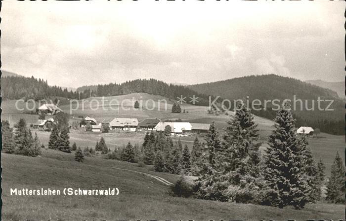 Mutterslehen landschaft Schwarzwald