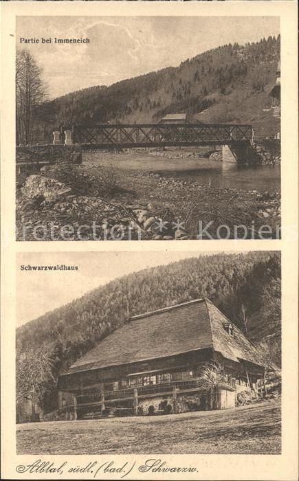 Immeneich Schwarzwaldhaus Albtal