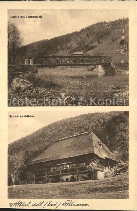 Immeneich Schwarzwaldhaus Albtal