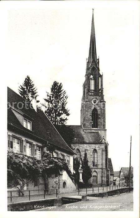 Koendringen Kirche Kriegerdenkmal