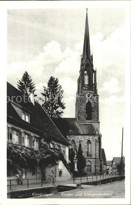 Koendringen Kirche Kriegerdenkmal