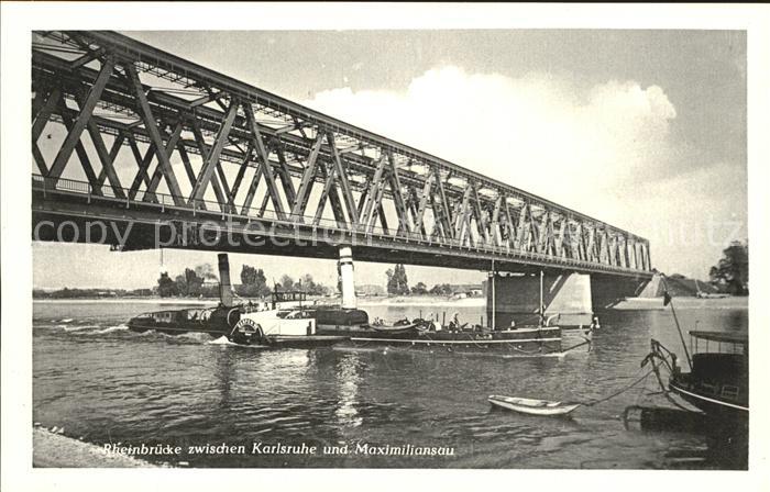 Karlsruhe Rheinbruecke