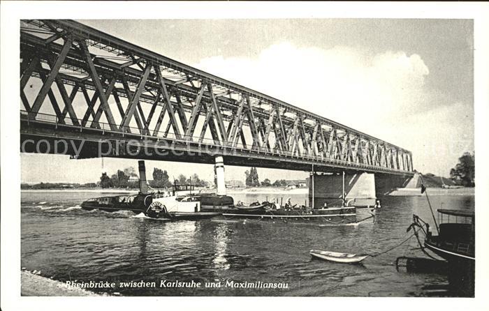 Karlsruhe Rheinbruecke