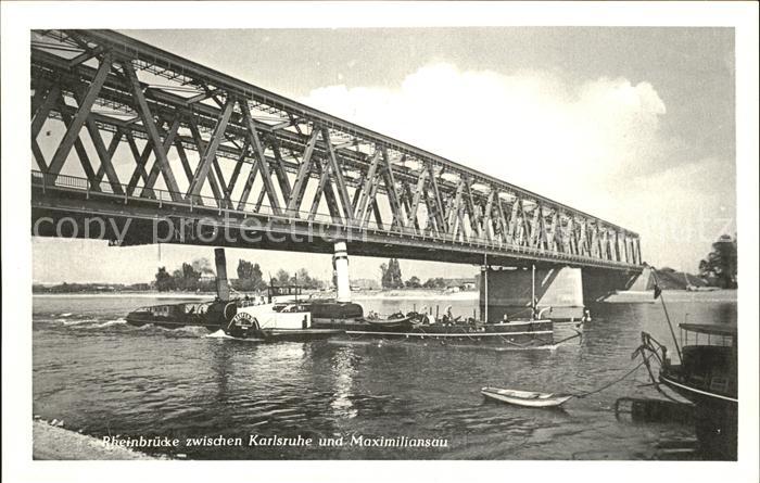 Karlsruhe Rheinbruecke