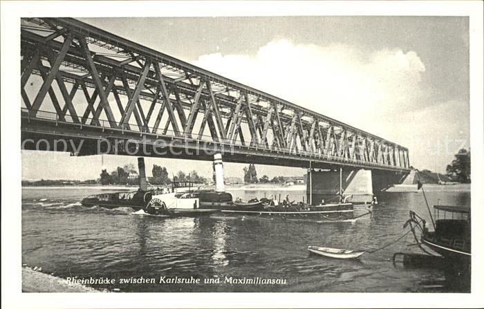 Karlsruhe Rheinbruecke