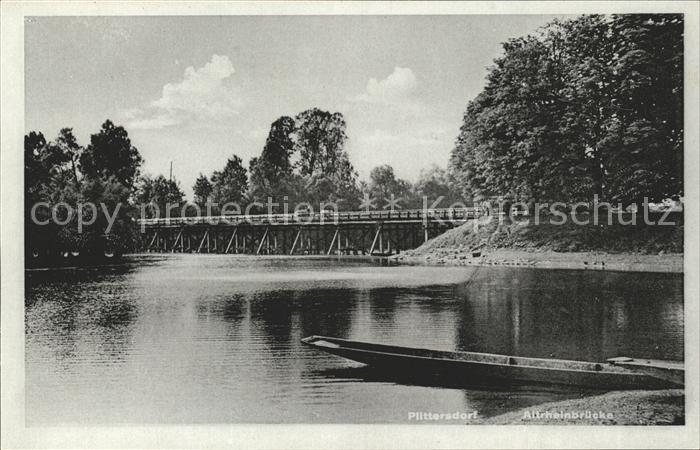 Plittersdorf Rastatt Altrheinbruecke