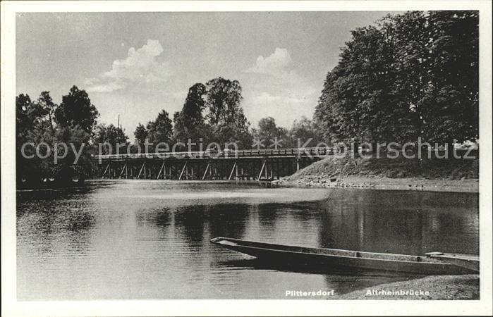 Plittersdorf Rastatt Altrheinbruecke