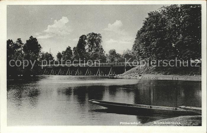 Plittersdorf Rastatt Altrheinbruecke