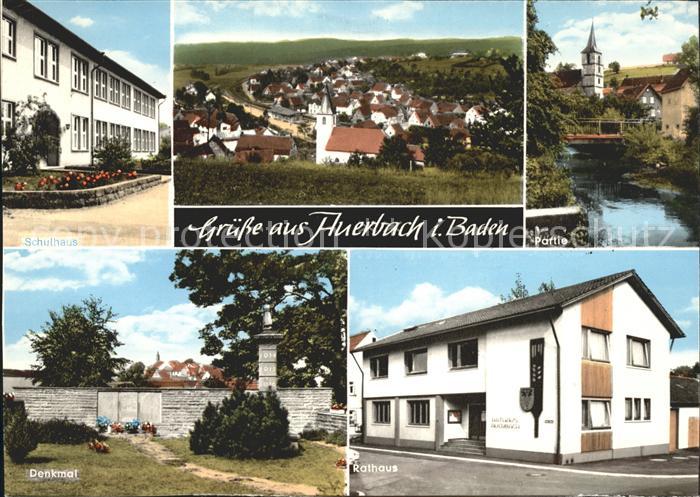 Auerbach Elztal Denkmal Rathaus Schulhaus