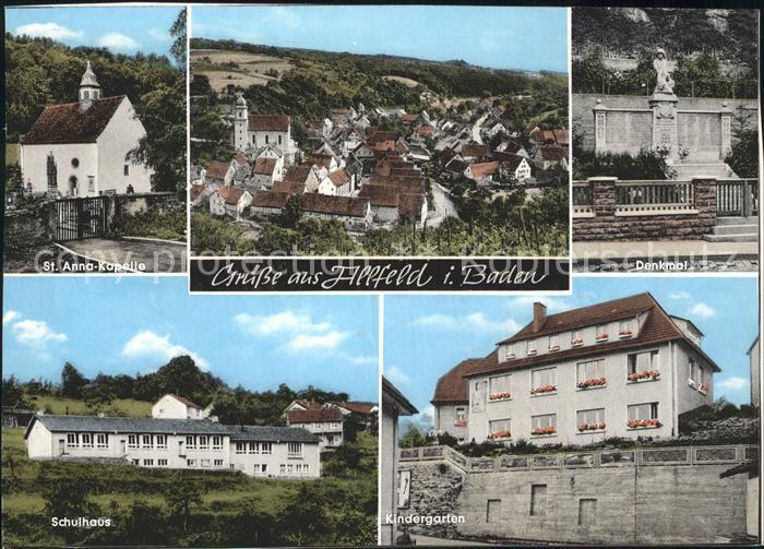 Allfeld Denkmal Schulhaus St. Anna Kapelle