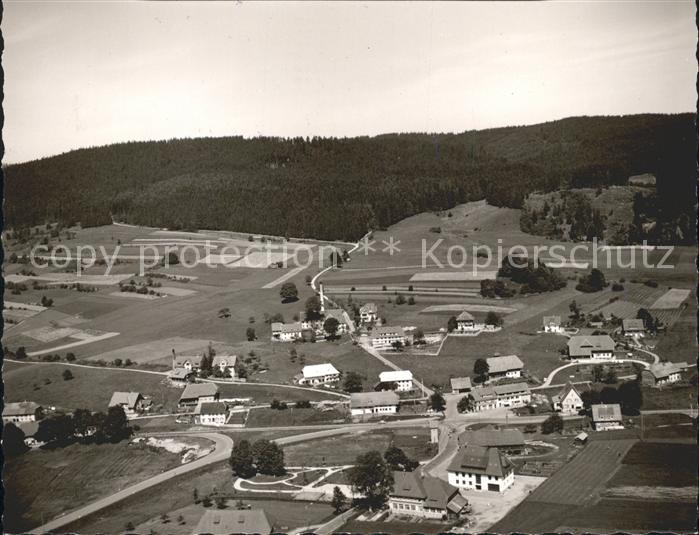 Haeusern Schwarzwald Fliegeraufnahme