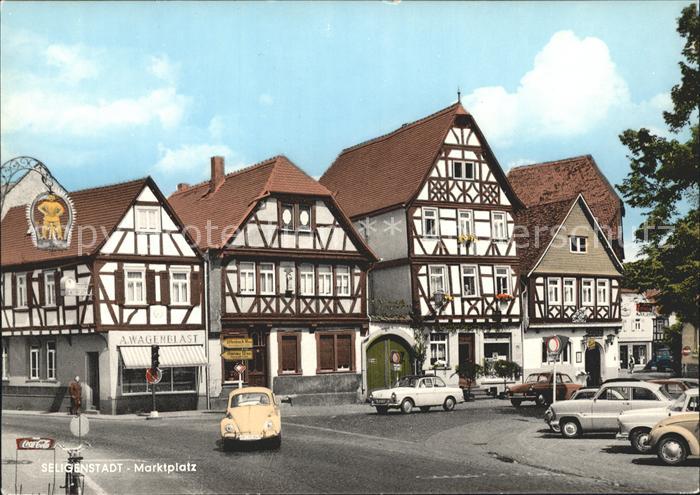 Seligenstadt Hessen Marktplatz