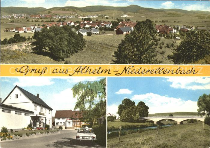 Alheim Dorf Bruecke